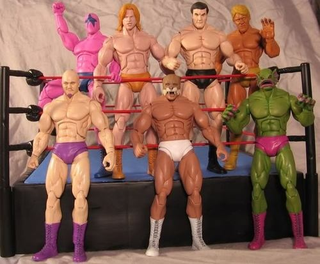 Illustration for article titled A Winner is These Custom NES Pro Wrestling Figures